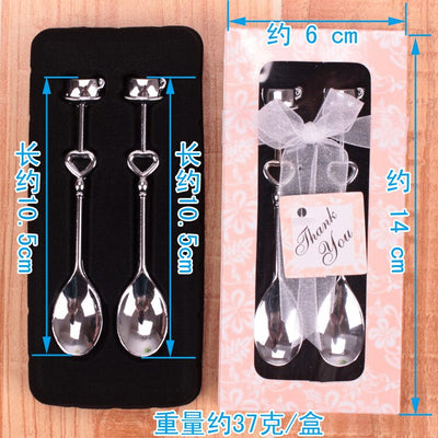 DIY543 : 10boxes/set Wedding Souvenirs Tea Spoons