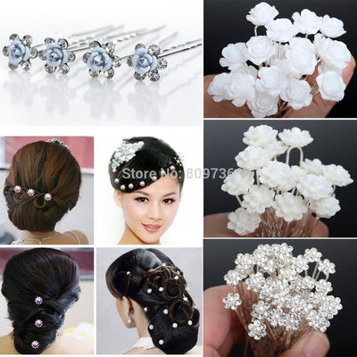 BJ359 : 20/40PCS Wedding Hair Pins ( 5 styles )