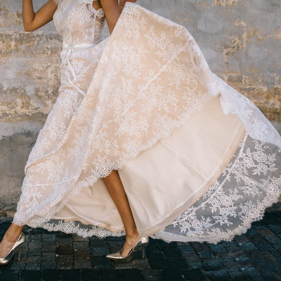 CW588 Cheap Bohemian Wedding dress