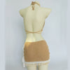 SW47 : 3pcs/set Crochet Shell Swimwear sets