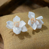 BJ433 : 8pcs Flower Bridal Hair Pins+Earrings