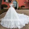 HW266 Luxury sweetheart beaded Wedding Gown