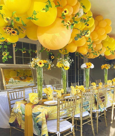 DIY406 Artificial sunflowers string for Wedding Decoration