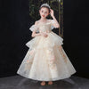 FG381 Champagne Evening dress for Girls