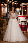 CW719 Off the Shoulder Sweetheart Bridal dress