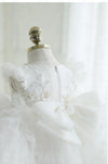 FG543 White Christening Gown