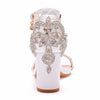 BS249 Rhinestone & Pearls Bridal Shoes
