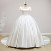 CW552 Real pictures Minimalist pearl beaded Wedding dress