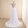 CW448 Bohemian Chiffon Wedding dress