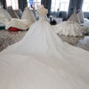 HW412 Real pictures 100% Luxurious heavily beaded Bridal Gown