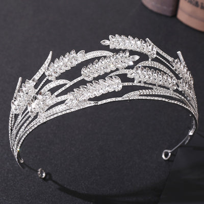 BJ389 Luxury Bridal Jewelry Sets (Necklace+Earrings+Crown)