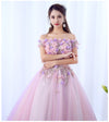 CG169 Cheap Off the shoulder ball Gowns ( 2 Colors )