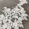 BV58 Real Photos Long Lace Wedding Veil