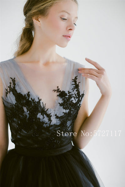 CG235 Colored Scoop Neckline Wedding Gowns