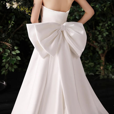 BV141 Bridal belt satin Big Bow knots