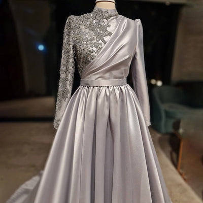 LG505 : 3 styles real pictures Luxury beading A-Line Evening Dresses