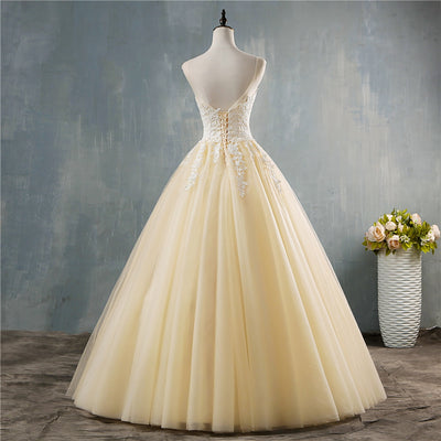 CG196 Cheap Colored deep V wedding dresses ( 6 Colors )