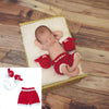 PH39 Crochet Pant+gloves sets newborn Photography Props ( 3 Colors )