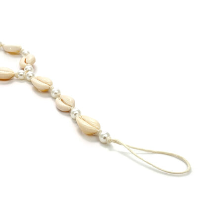 SW49 Pearl & Shell Beach Anklet