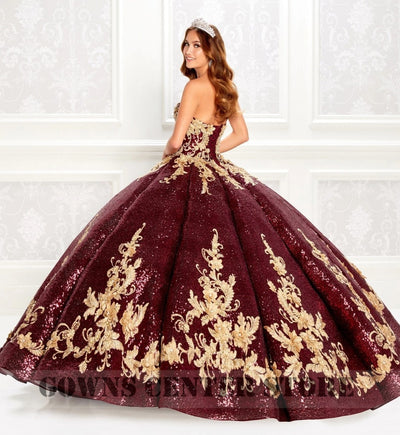 CG253 Sequined Quinceanera Dresses