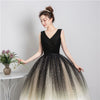 CG241 : Cheap 2 styles gradient black Quinceanera Dresses