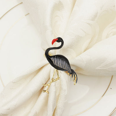 DIY340 : 6pcs/lot flamingo napkin rings ( 2 Colors )