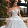 HW266 Luxury sweetheart beaded Wedding Gown