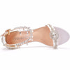 BS249 Rhinestone & Pearls Bridal Shoes