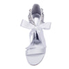 BS114 Rhinestones satin Bridal Heels ( 13 Colors)