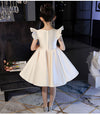 FG455 High-end Ivory Flower Girl dress
