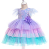 FG371 Children Dresses ( Purple/Pink )