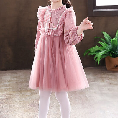 FG549 Sweety Princess dress for girls ( 2 Colors )