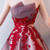 BH322 Short Front Back Long Bridesmaid dress