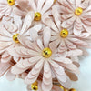 CB218 Daisy Flowers beads Party Bags (Pink/Purple)