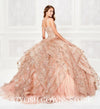 CG256 Luxury Spaghetti Strap Champagne Quinceanera Dress