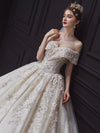 HW298 Sweetheart Beading Lace Up Ball Gown Bridal Dress