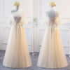 BH309 Champagne Bridesmaid Dresses