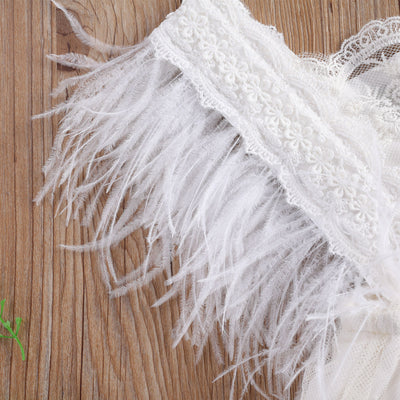 FG456 Sweet Feathers Rompers ( 3 Colors )
