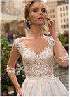 CW424 Bohemian half sleeves A-line Bridal dresses