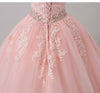 CG166 Real Pictures Sleeveless Pink Ball Gown