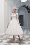 SS177 Full sleeve lace Wedding dress