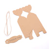 DIY296 : 10pcs/lot Kraft Paper gift boxes + Thank you cards