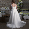 CW572 Classic plus size pearls beaded Wedding Dress