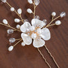 BJ482 : 5pcs Fairy Flower Bridal Hair Jewelry sets
