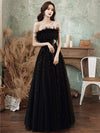 BH275 Feather Strapless Shining  Occasion Gowns ( 2 Colors )