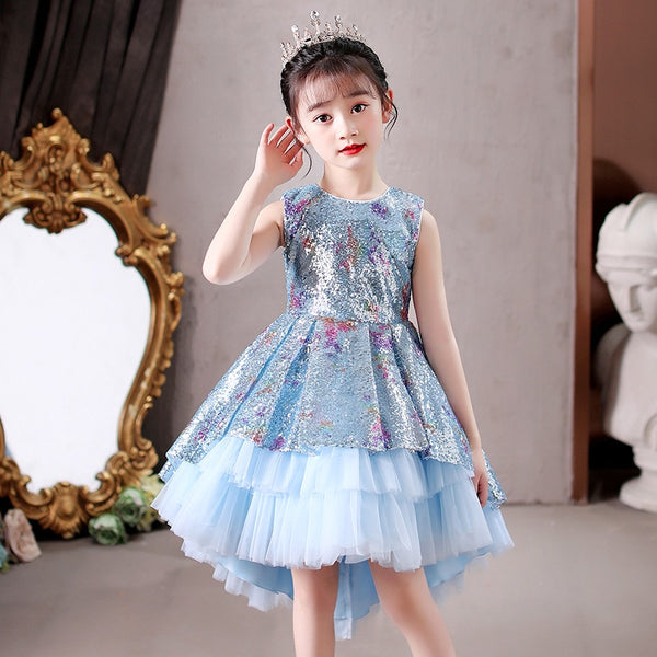 FG409 Sequin Girl dresses ( 2 Colors ) - Nirvanafourteen