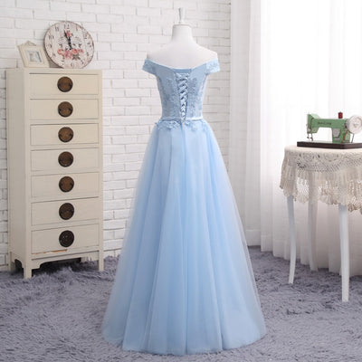 BH311 Boat neck Bridesmaid Dresses ( 4 Colors )