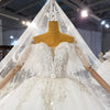 HW408 Real pictures 100 % Shiny Bridal Gown+Matching Veil