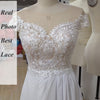 CW448 Bohemian Chiffon Wedding dress