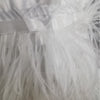 TJ87 : 100% real natural ostrich fur strapless Tops ( 3 Colors)